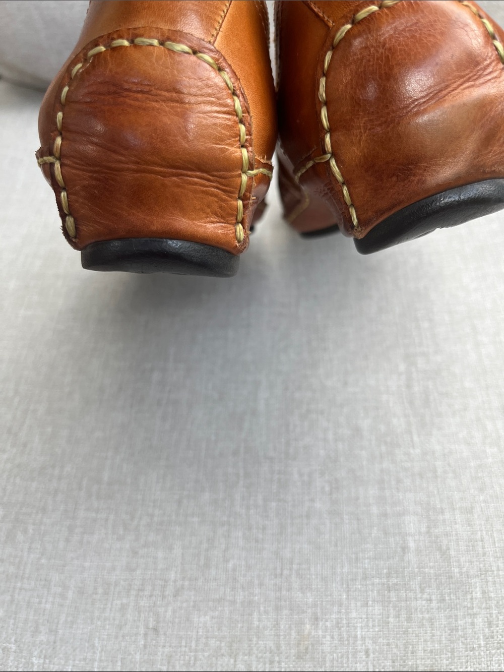 PIKOLINOS Brown Perforated Leather Mary Jane Flats, Size 39/8.5 - Picture 8 of 11